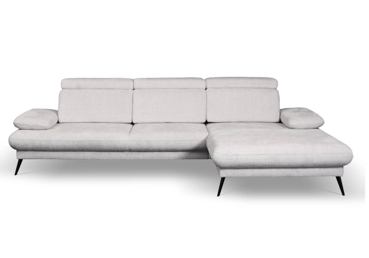 Luton Corner Sofa Bed Left White Leather Furniture Story Online Store