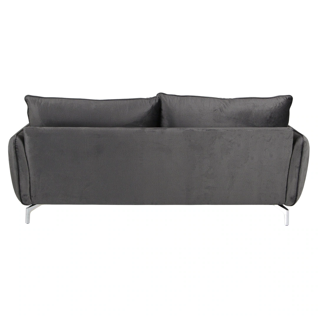 Lavard 3 Seater Sofa Dark Grey Monolith 92