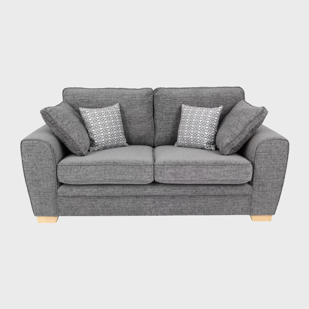 Baltimore 2 Seater Sofa Grey Sort Charcoal