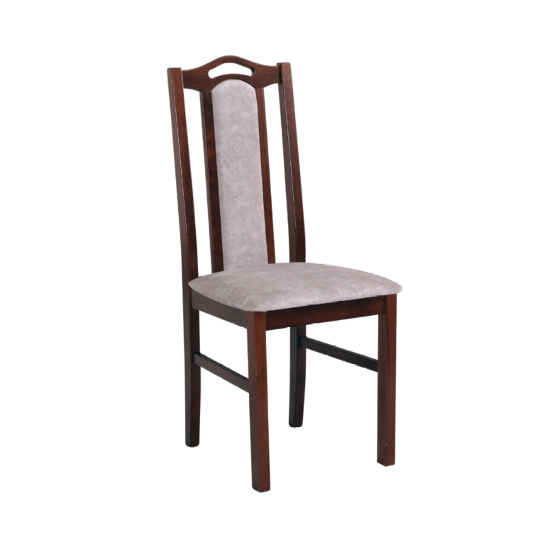 Boss 9 Wooden Chair Walnut / Grey 97 x 43 x 40 cm