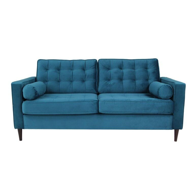Emma 3 Seater Sofa Blue Malia Mallard