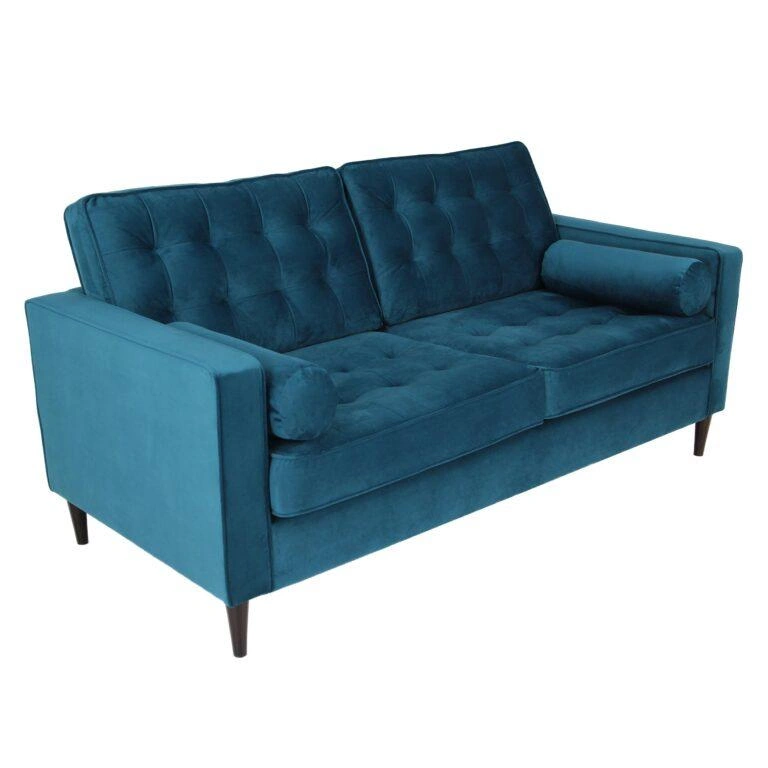 Emma 3 Seater Sofa Blue Malia Mallard