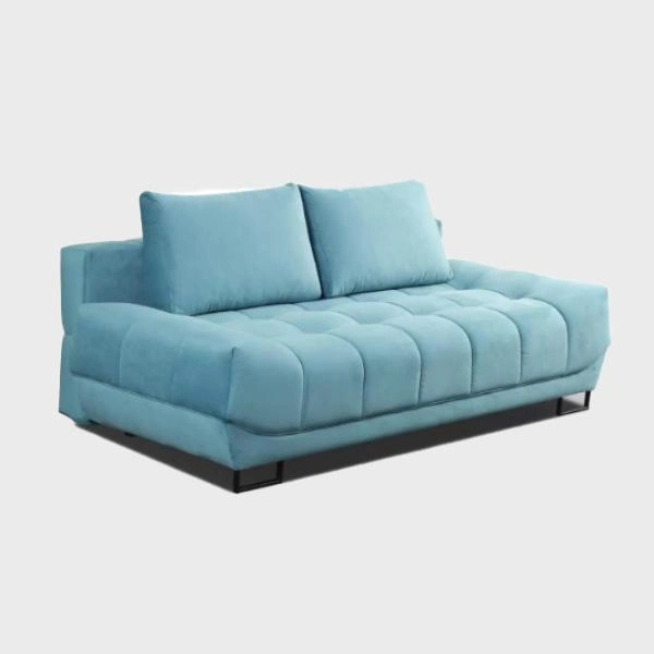 Venice 2 Seater Sofa Bed Blue