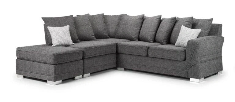 New York Corner Sofa Left Lisbon Grey