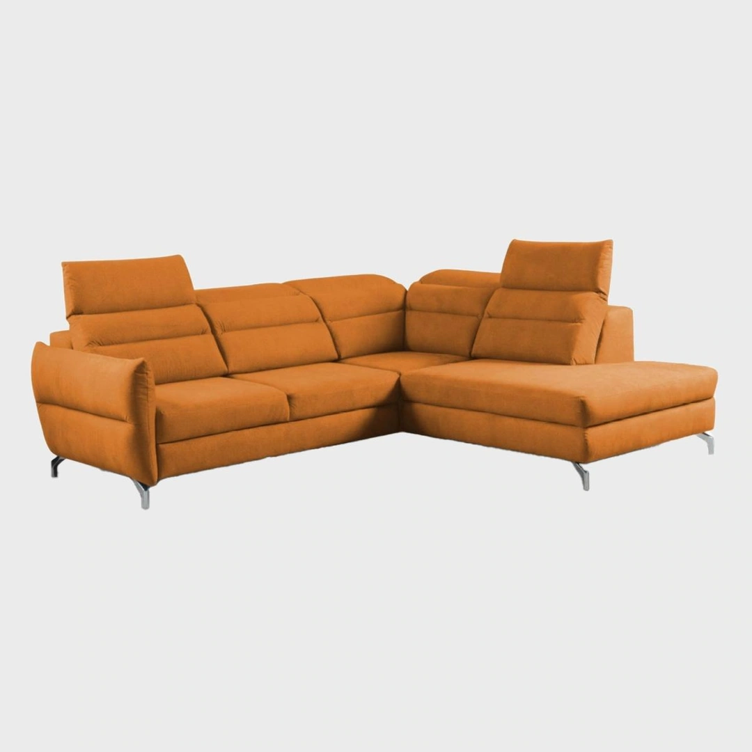 Montale Corner Sofa Bed Right Orange