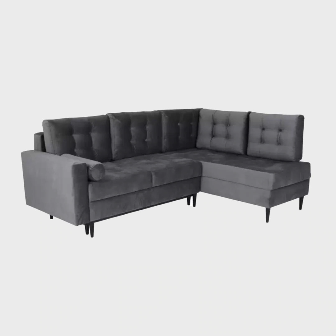 Porto 2 Arms Corner Sofa Bed Right