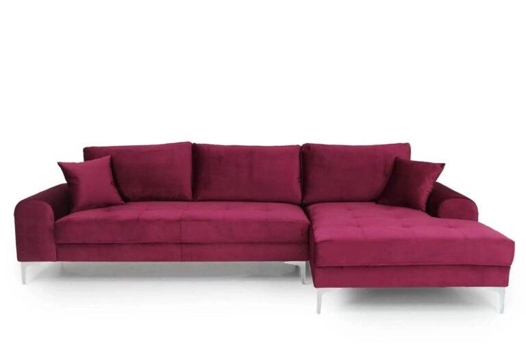 Russel Corner Sofa Right Velluto 32 Chianti