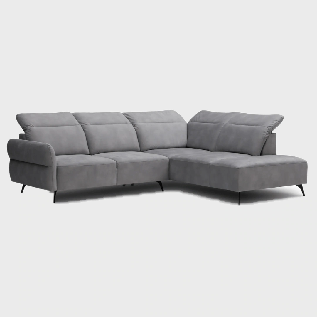 Airy Corner Sofa Right Grey Letto 80