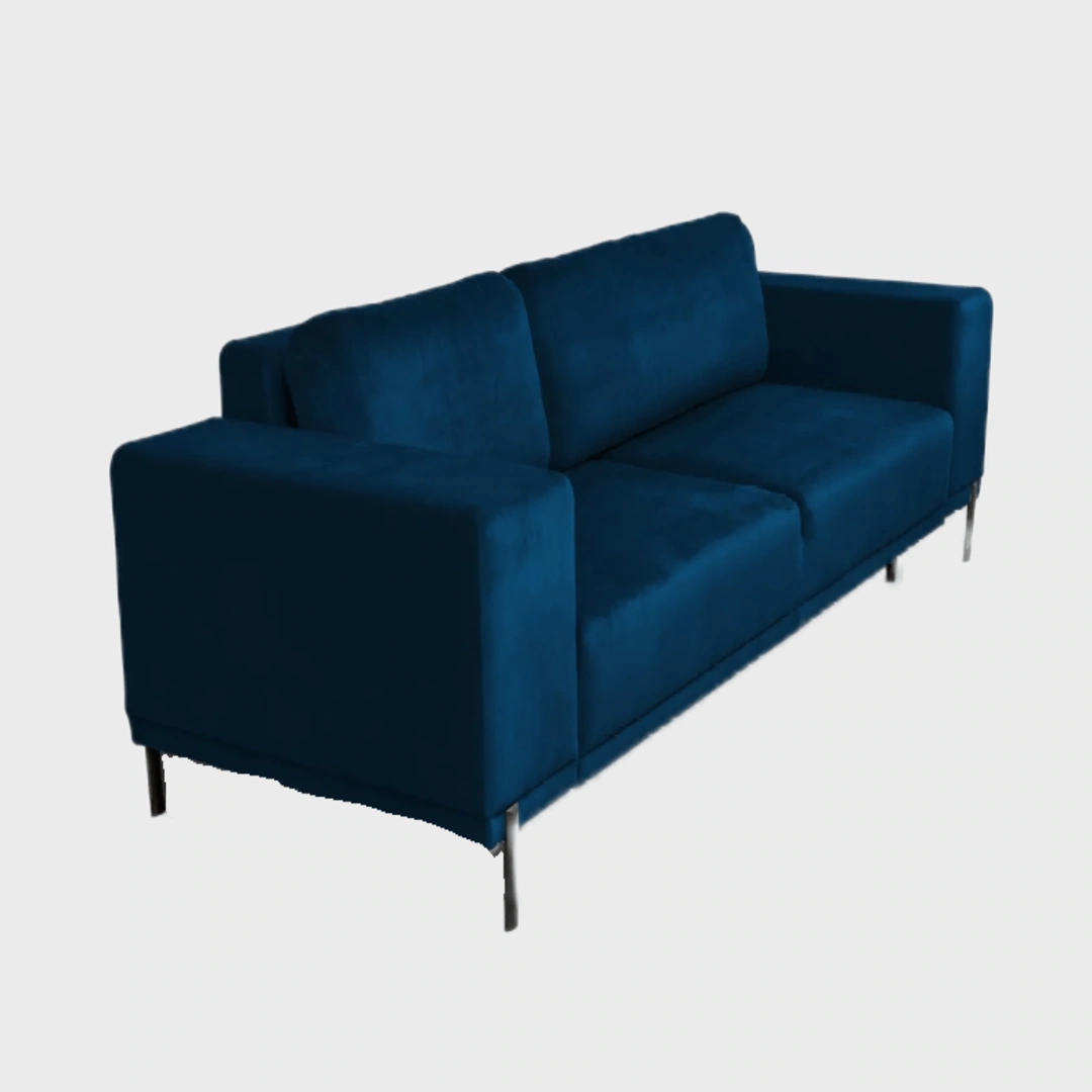 Austin 3 Sofa Bed Blue Inky Sunny 2211