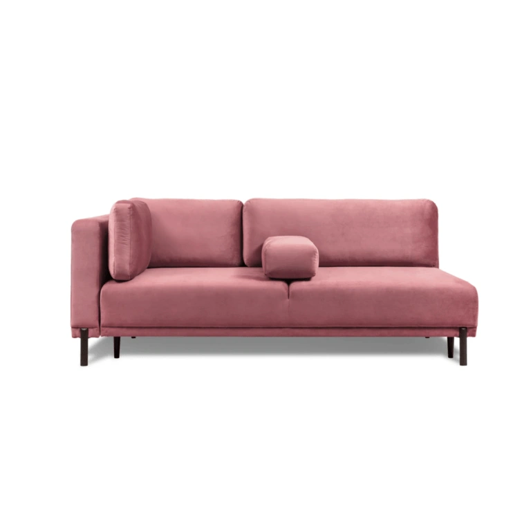 Austin Left 3 Sofa Bed Pink Sunny 2258