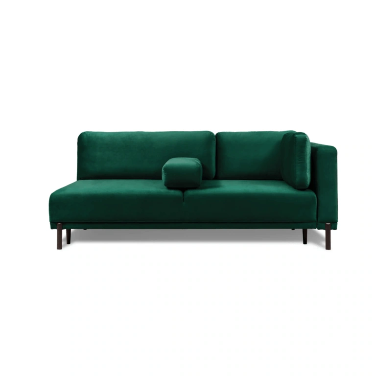 Austin Right 3 Sofa Bed Bottle Green Sunny 2225