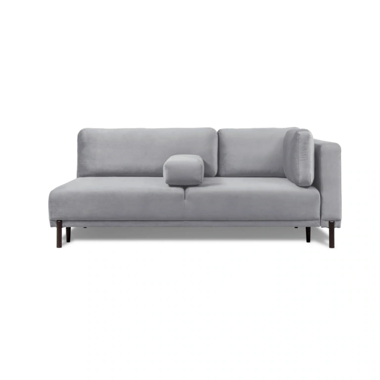 Austin Right 3 Sofa Bed Bright Grey Sunny 2240