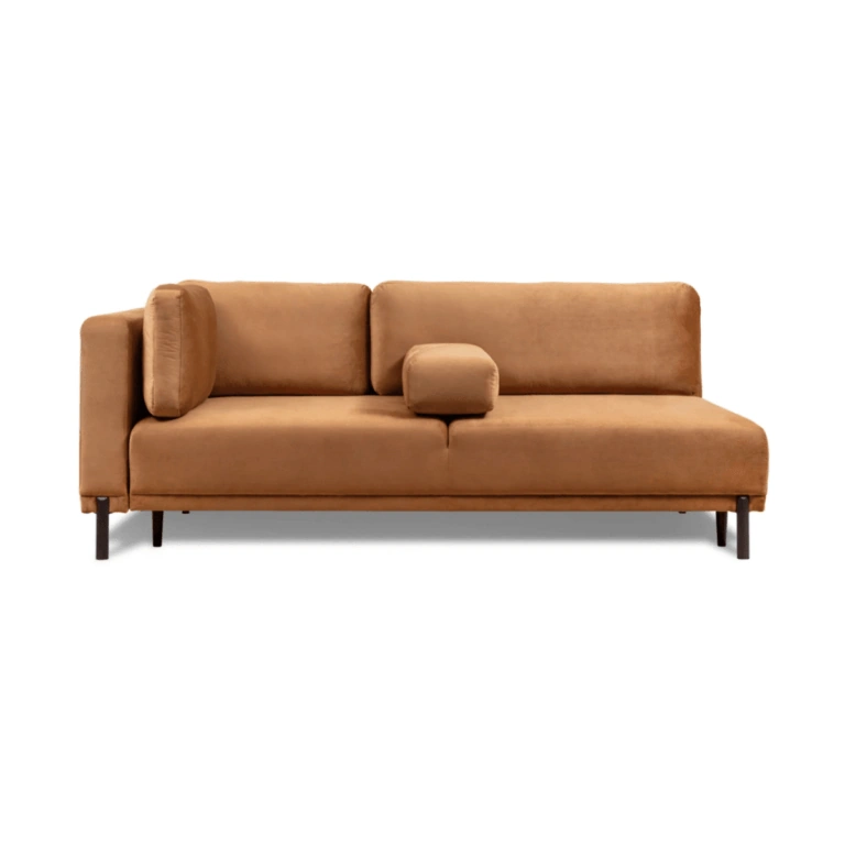 Austin Left 3 Sofa Bed Camel Sunny 2214