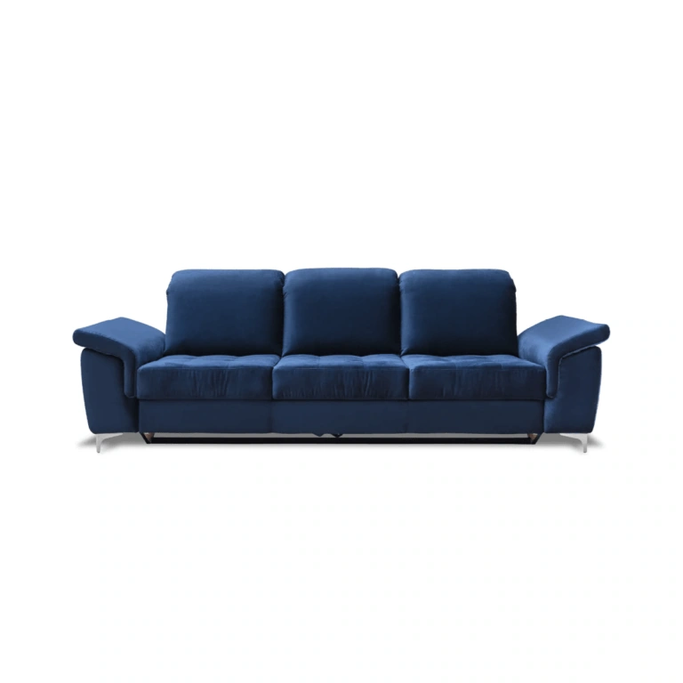 Barcelona Big 3 Sofa Bed Navy Blue Tivoli 77
