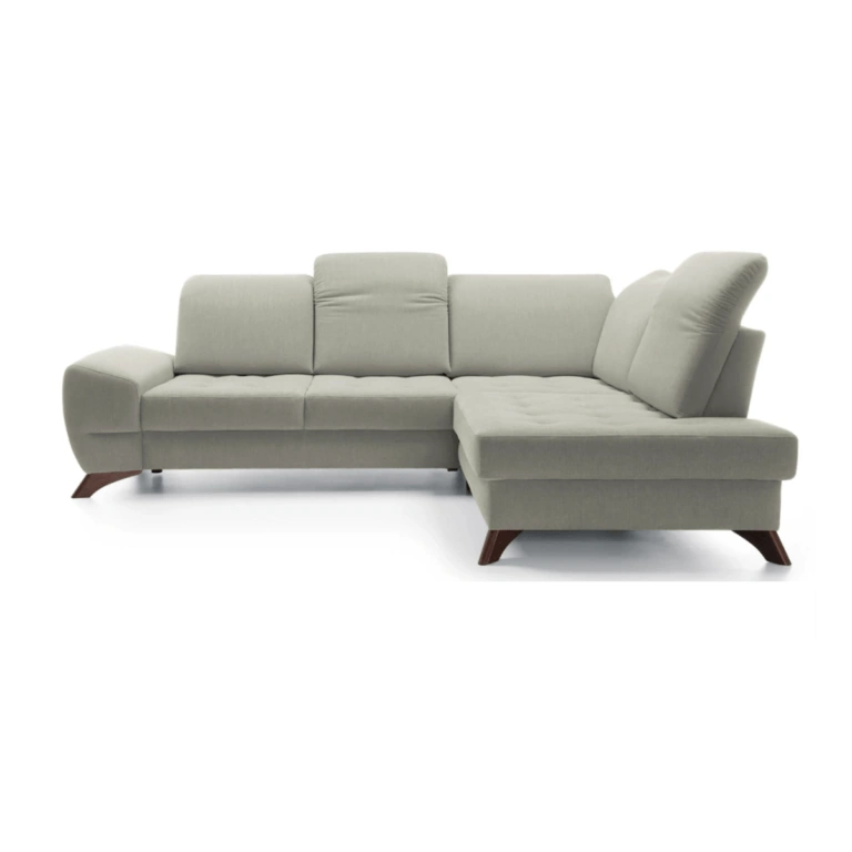 Barcelona Corner Sofa Right Light Grey Persempra 14