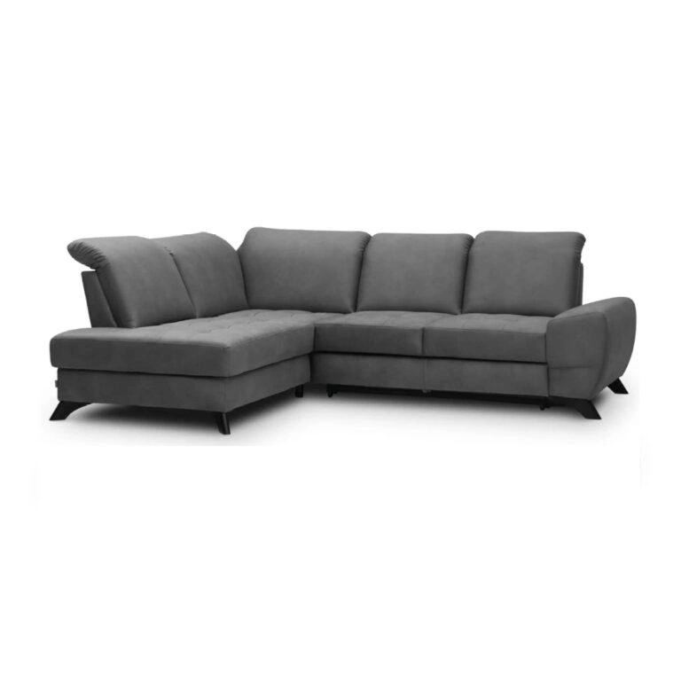 Barcelona Corner Sofa Bed Left Grey Letto 92