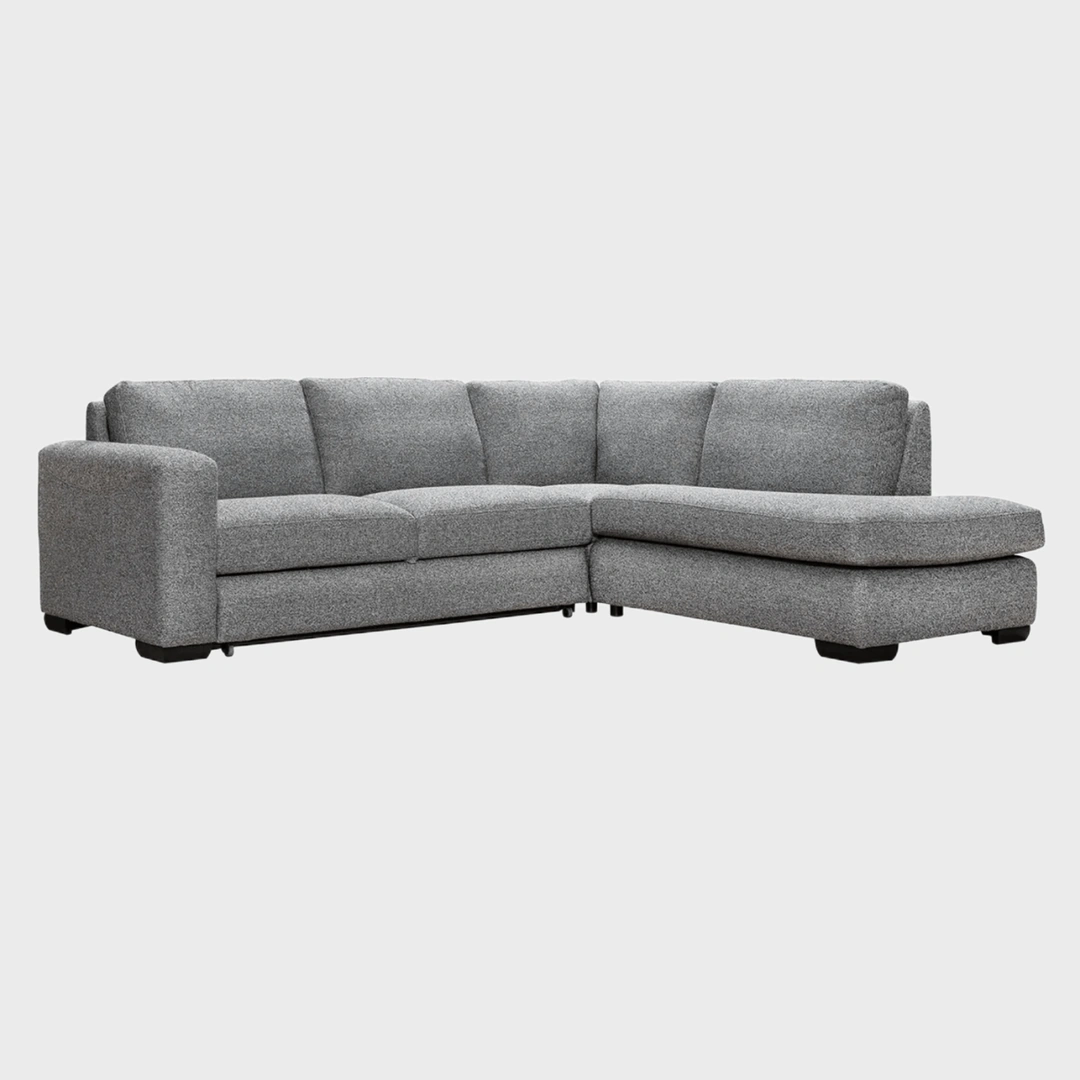 Davos Corner Sofa Bed Right Dark Grey Staunch 3