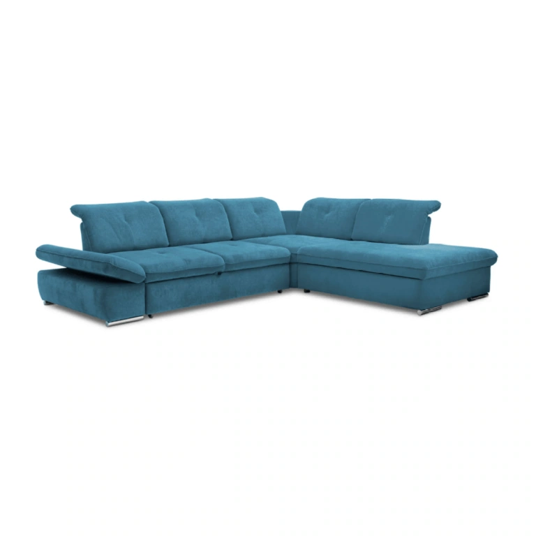 Edit Large Corner Sofa Bed Right Sea Blue Mystic 510