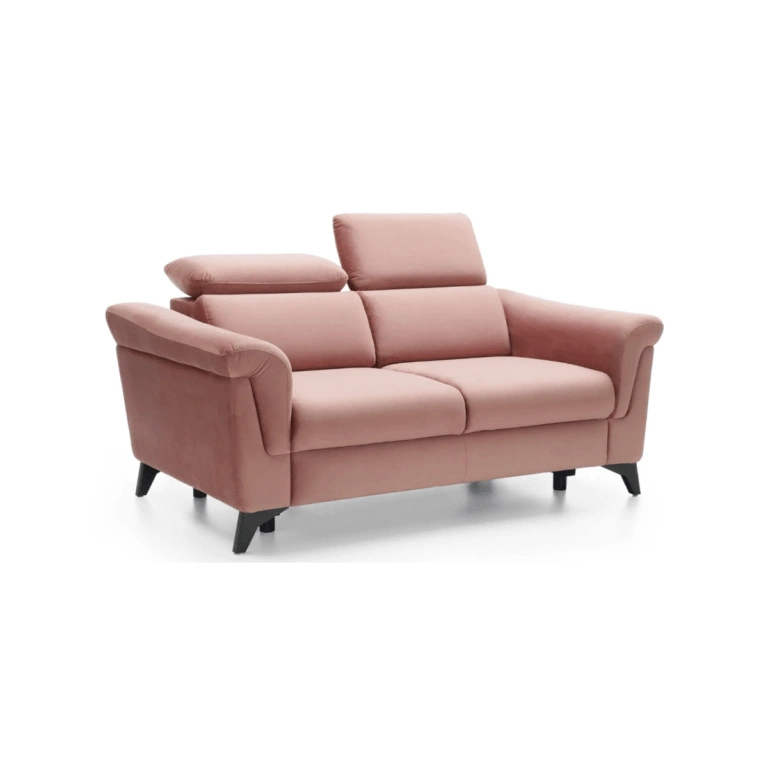 Hampton 2 Seater Sofa Pink Sunny 2258
