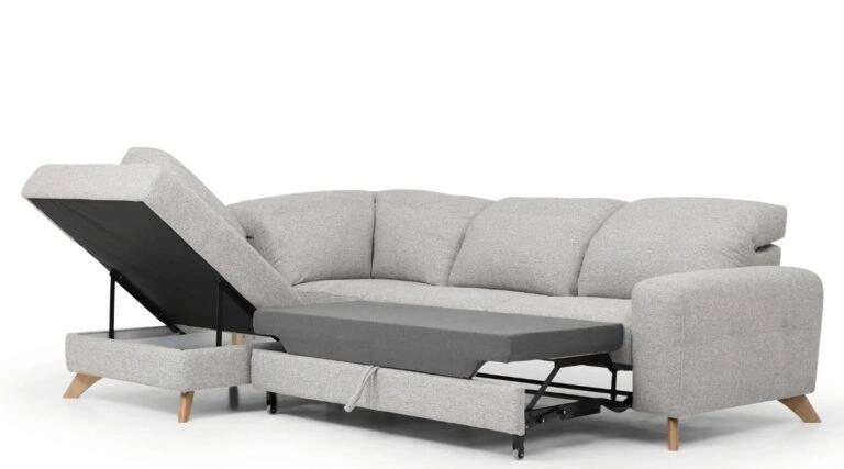 Imperio Large Corner Sofa Bed
