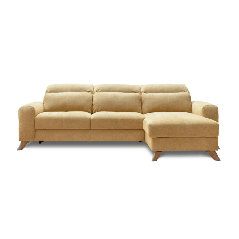 Imperio Corner Sofa Bed Right Yellow Imperial 314