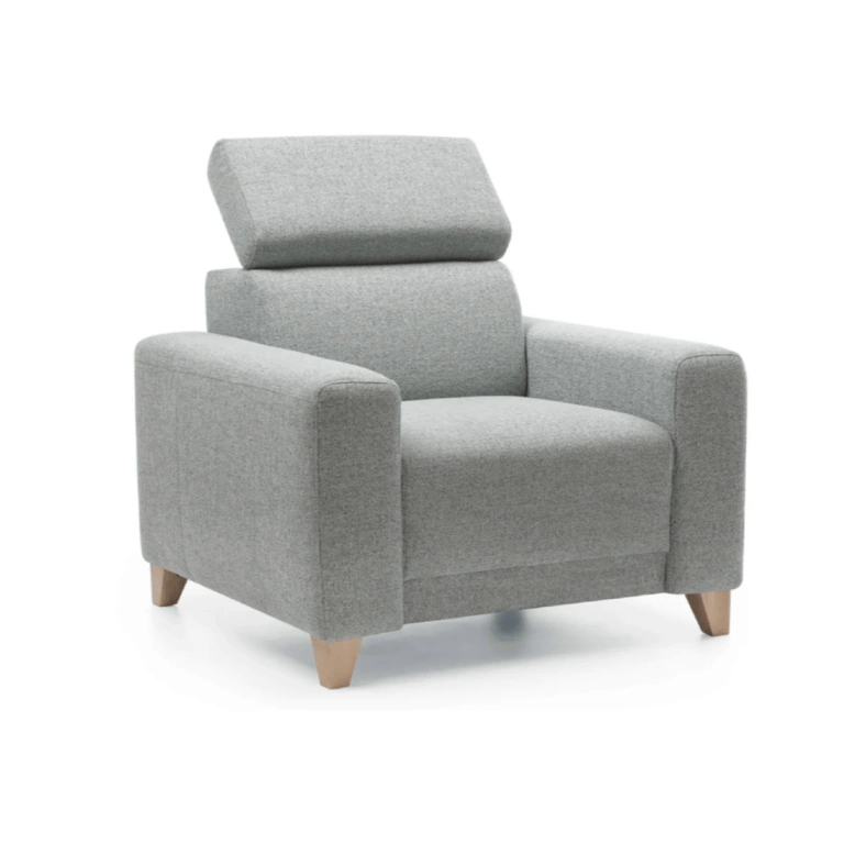 Kelly Armchair Bright Grey Dandy 17