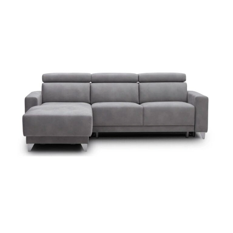 Kelly Corner Sofa Bed Left Ashen Letto 80