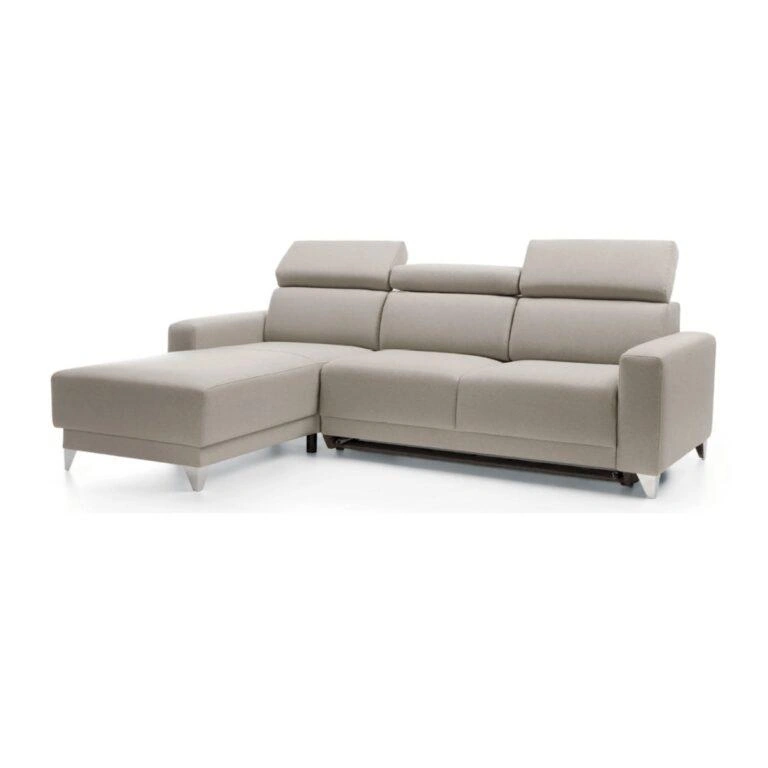 Kelly Corner Sofa Bed Left Beige