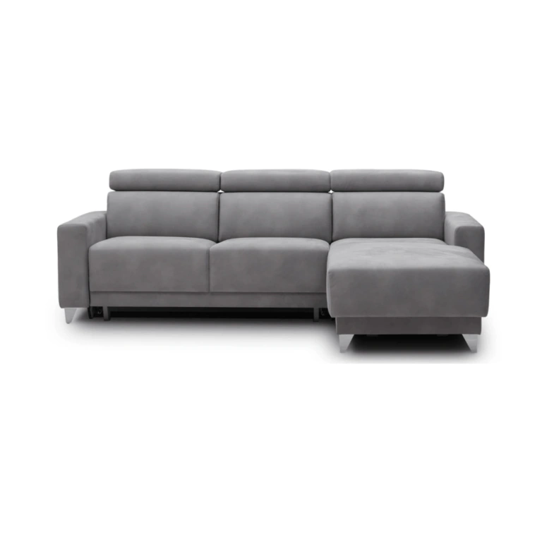 Kelly Corner Sofa Bed Right Ashen Letto 80