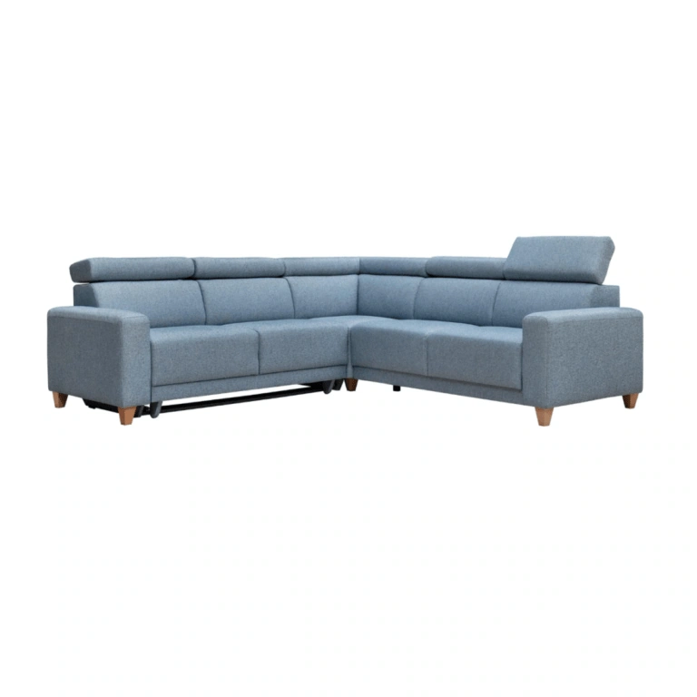 Kelly Corner Sofa Bed Right Blue Staunch 15