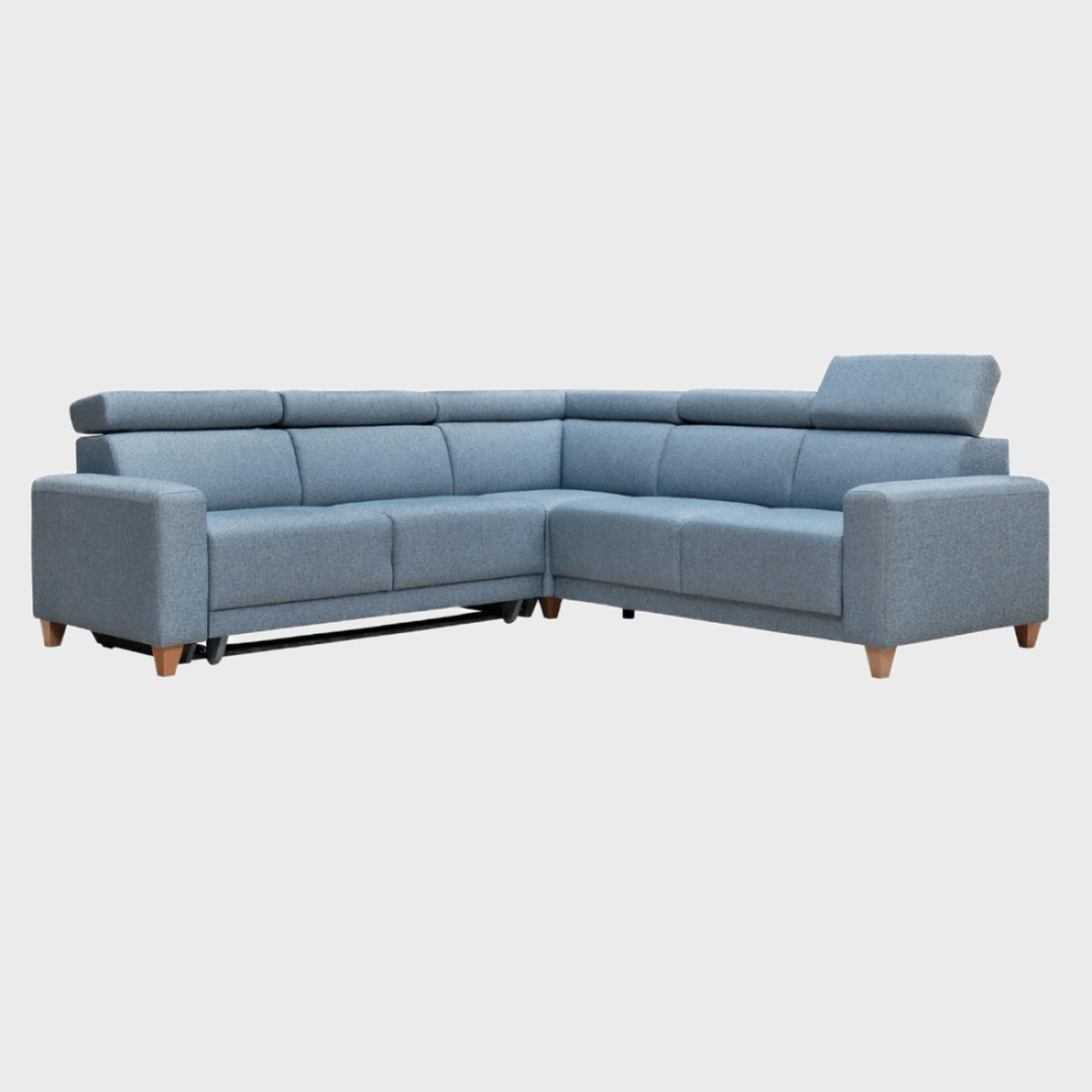 Kelly Corner Sofa Bed Right Blue Staunch 15