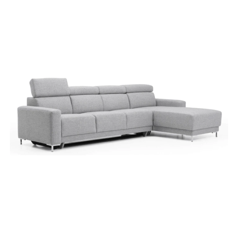 Kelly Corner Sofa Bed Right Bright Grey Dandy 17
