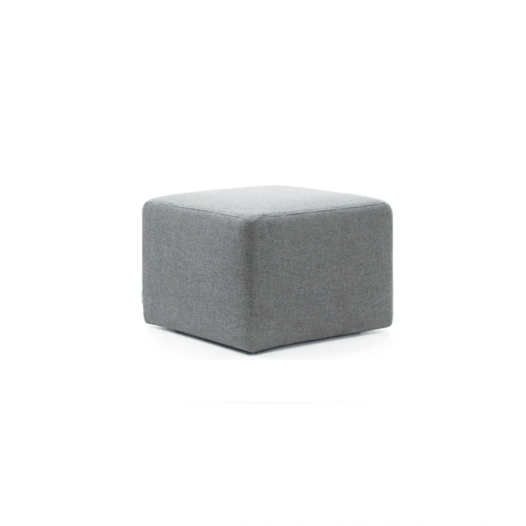 Kelly Pouf Bright Grey Dandy 17