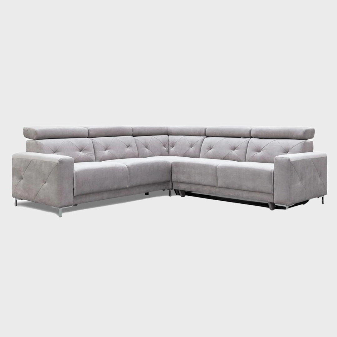 Life Corner Sofa Bed Left Grey Mystic 21