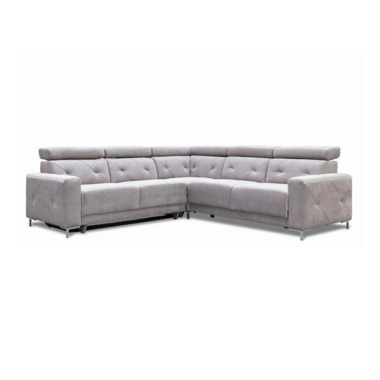 Life Corner Sofa Bed Right Grey Mystic 21