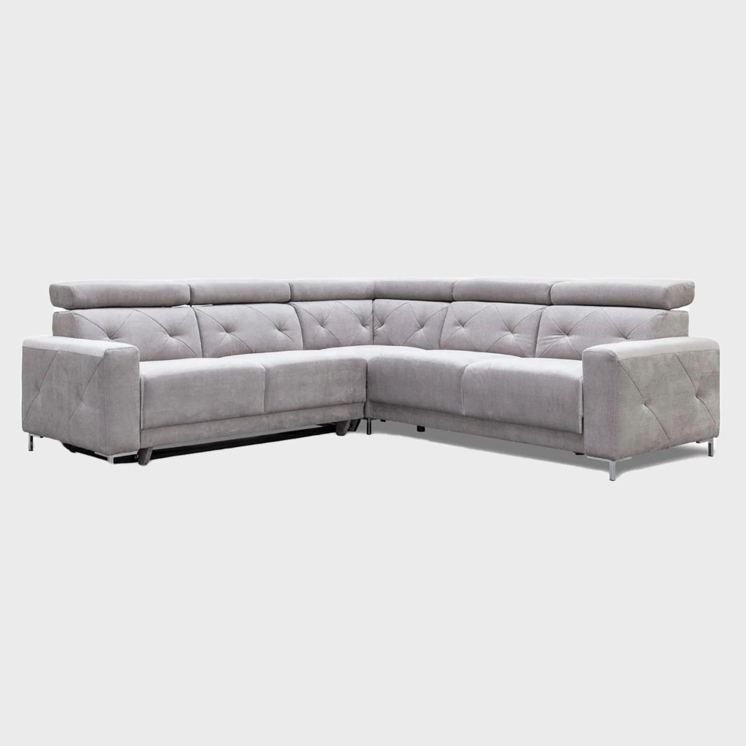 Life Corner Sofa Bed Right Grey Mystic 21