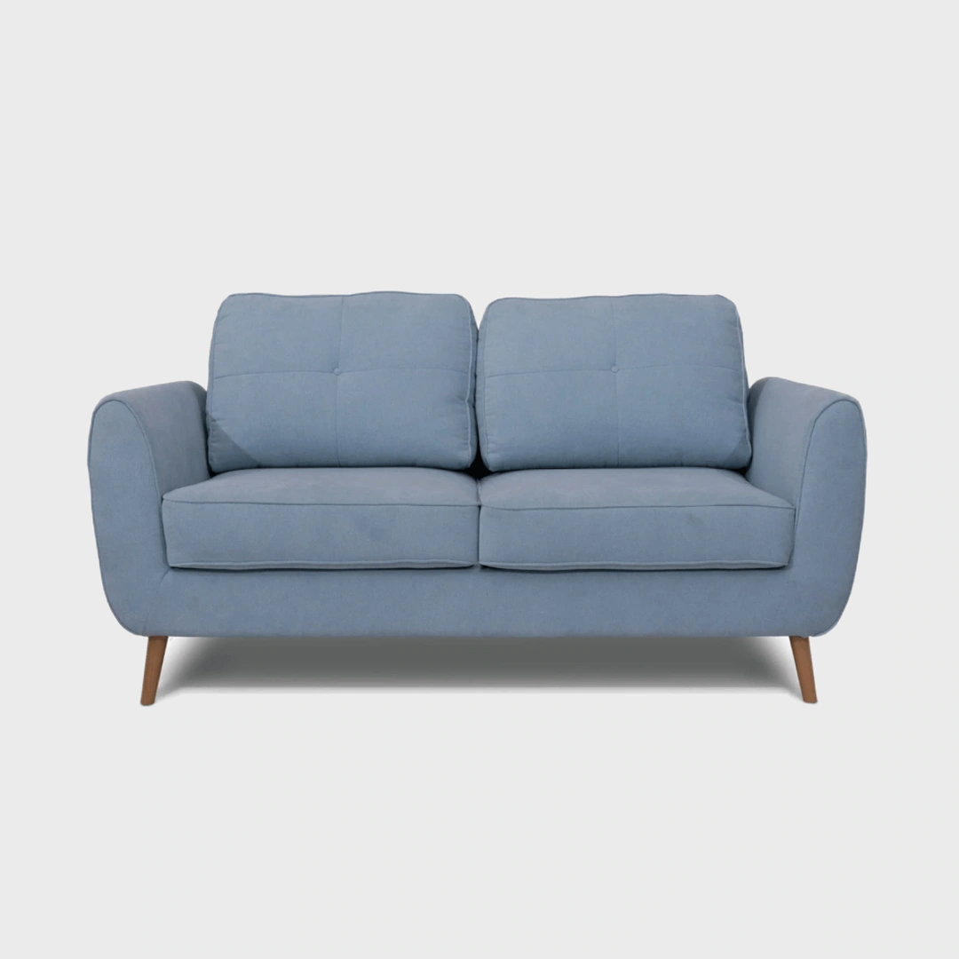 Oland 2 Seater Sofa Bright Blue Mystic 602