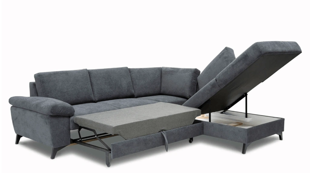 grey sofa bed 
