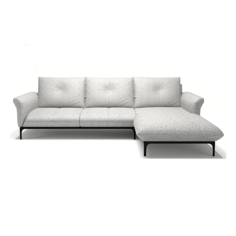 Reggio Corner Sofa Right Light Grey Diosa 85