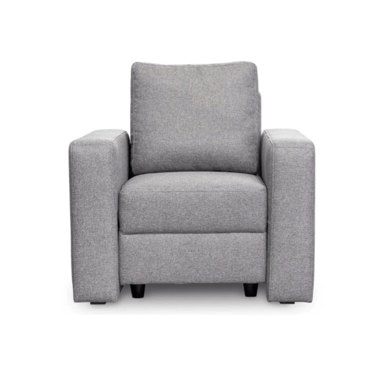 Rock Armchair Bright Grey Neat 90