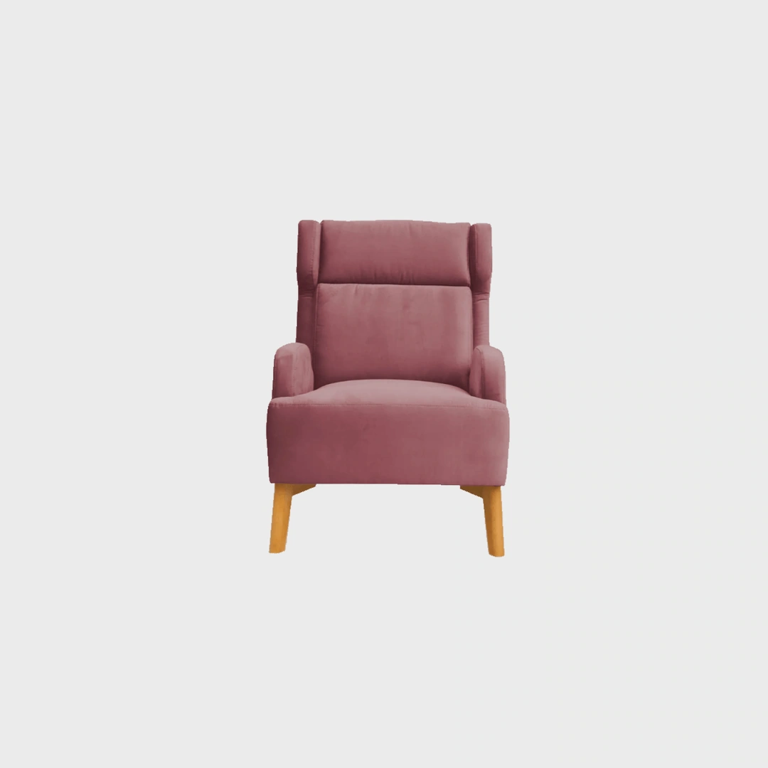 Wing Armchair Pink Sunny 2258