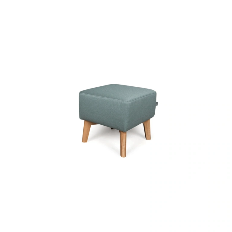Wing Pouf Bright Mint Neat 72