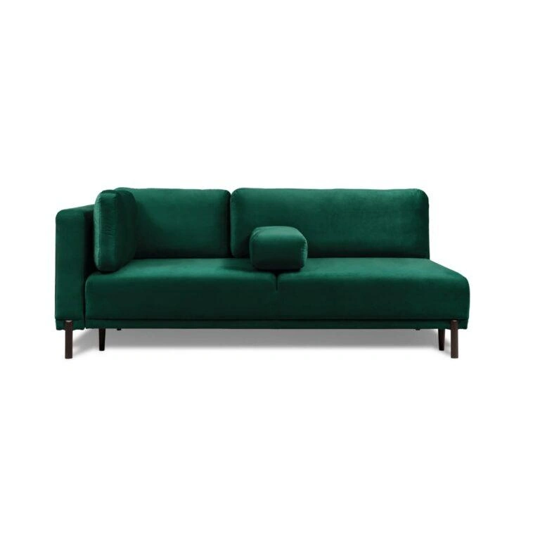 Austin Left 3 Sofa Bed Bottle Green Sunny 2225