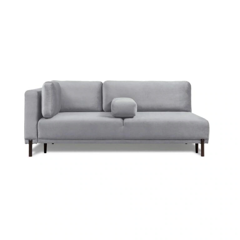 Austin Left 3 Sofa Bed Bright Grey Sunny 2240