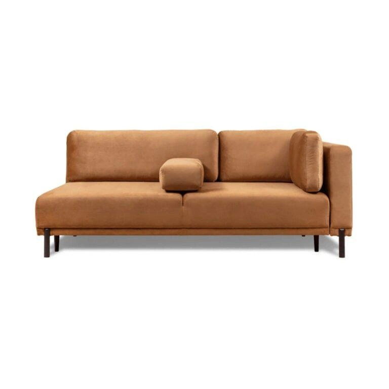 Austin Right 3 Sofa Bed Camel Sunny 2214