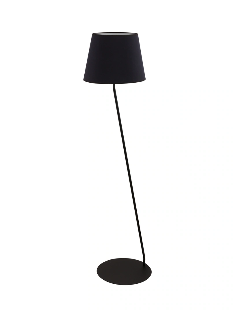 Lizbona Floor Lamp with Shade Black